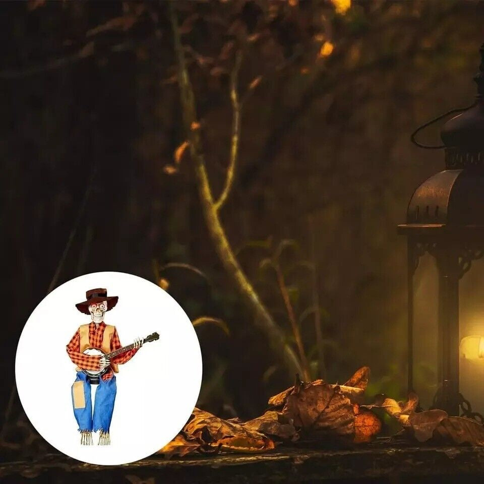 Funny Animated Dueling Banjo Skeletons Halloween Animated Banjo Skeletons Animat